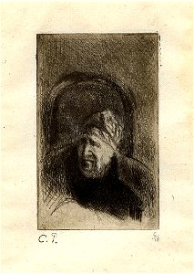 Pissarro - Grand'mère dans son fauteil, WA1952.6.583