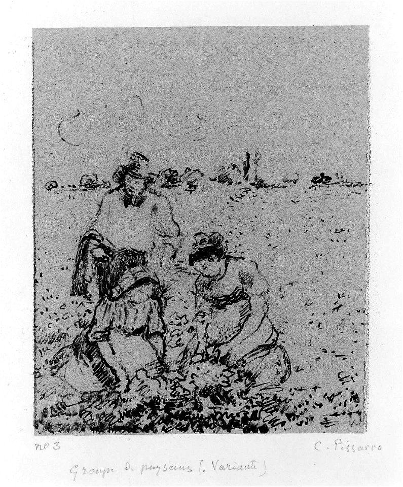 Pissarro - Group of Peasants, 1973.5