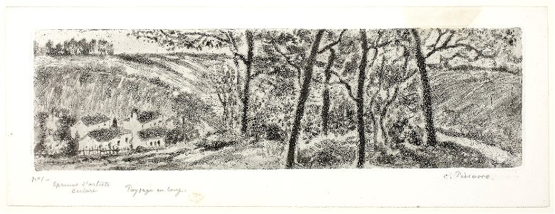 Pissarro - Landscape Panorama, 1957.322