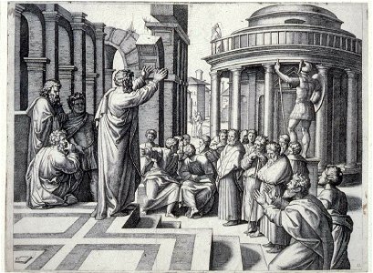 Raimondi - St. Paul Preaching in Athens, M28394