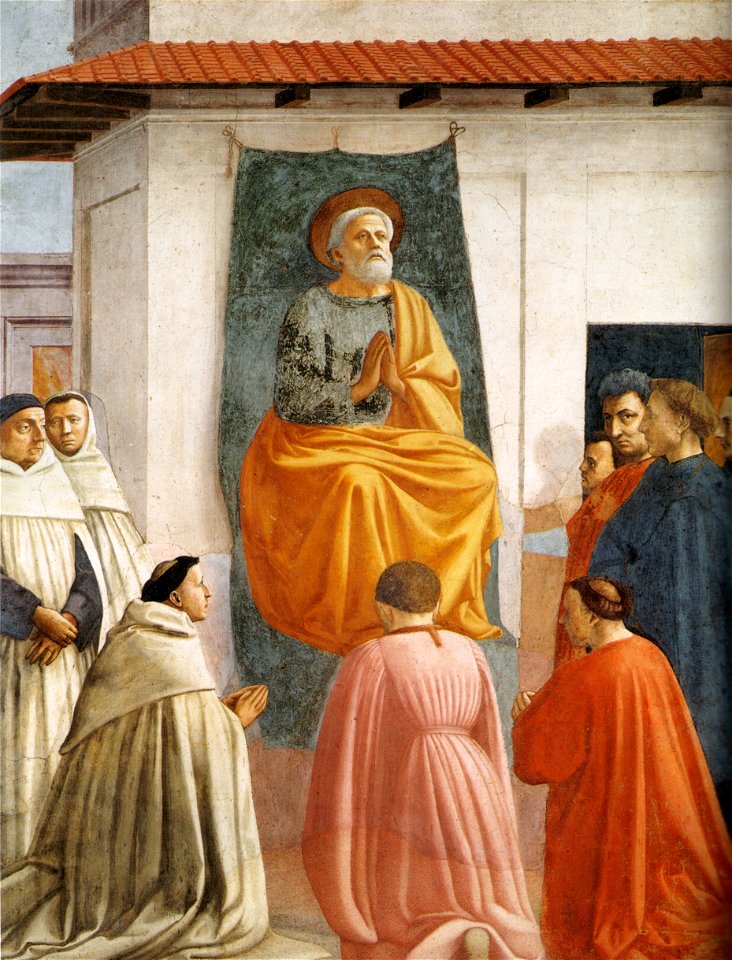 Raising of the Son of Teophilus and St. Peter Enthroned 20