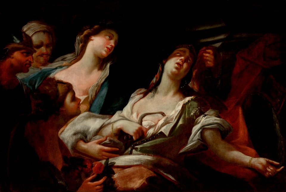 Rakúsky maliar z 18. storočia - Cleopatra's Death - O 4347 - Slovak National Gallery