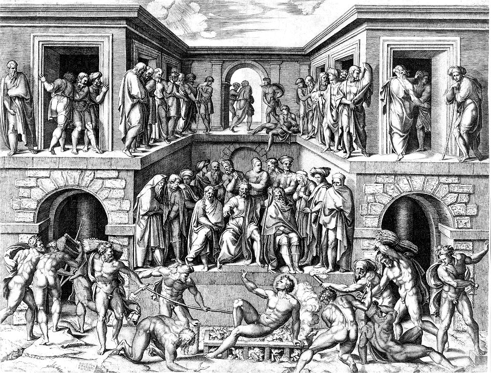 Raimondi - The Martyrdom of St. Lawrence, P1221