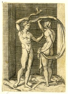 Raimondi - Mann und Frau, ein Tuch haltend, DG201737005