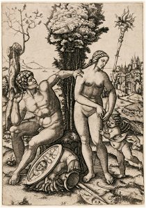 Raimondi - Mars, Venus, and Cupid, 43.1375