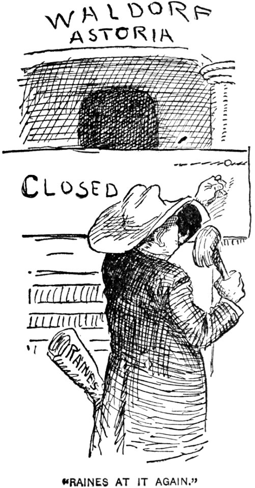 Raines at It Again (Homer Davenport)