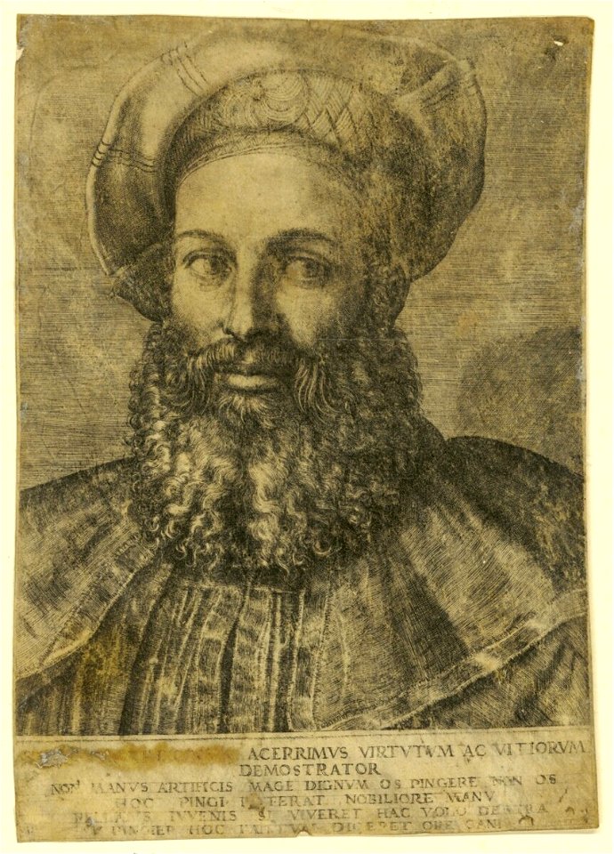 Raimondi - Porträt des Pietro Aretino, DG201736773