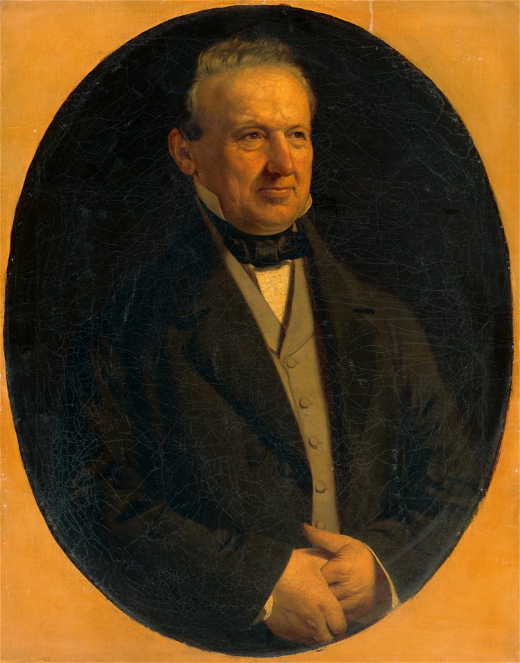 Rakúsky maliar z 2. polovice 19. storočia - Portrait of a Man - O 2249 - Slovak National Gallery