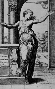 Raimondi - The Death of Lucretia, P1108