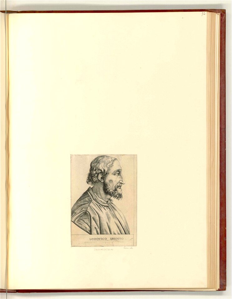 Raimondi - Umkreis - Porträt Ludovico Ariosto, ItI2272