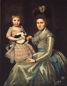 Ralph Earl - Portrait of Mrs. William Taylor - 1935-14.2 - Albright–Knox Art Gallery