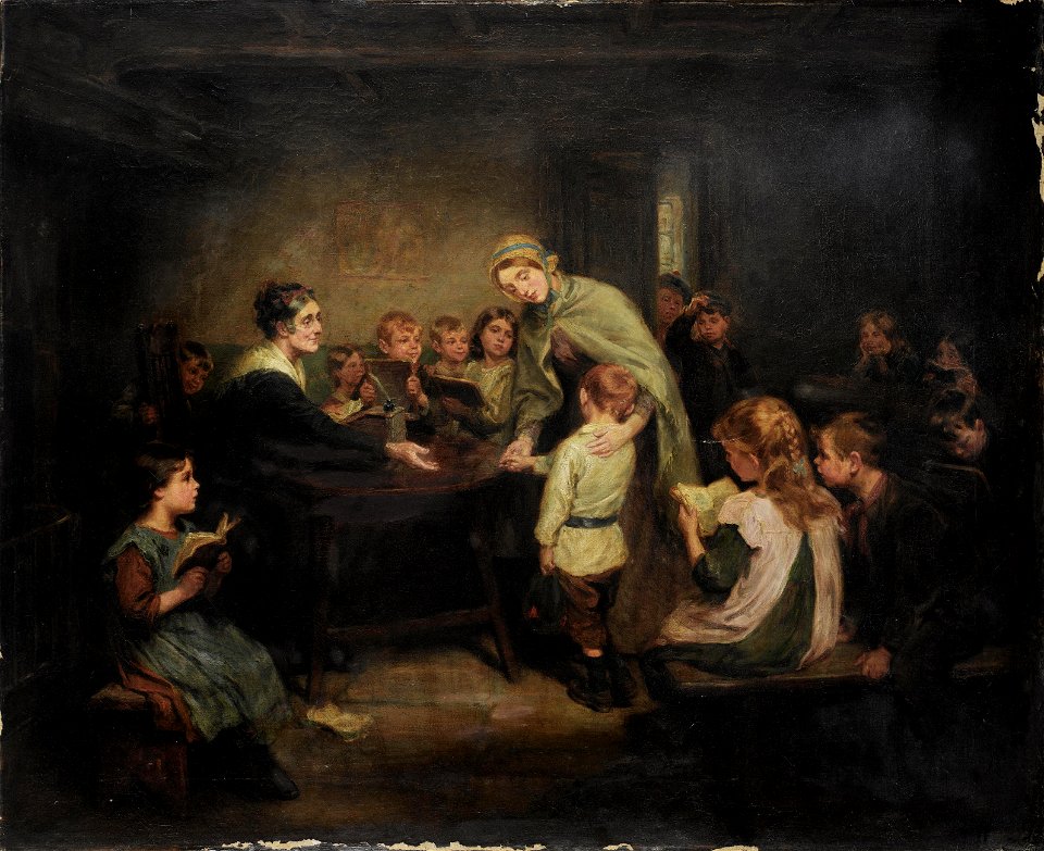 Ralph Hedley The New Scholar