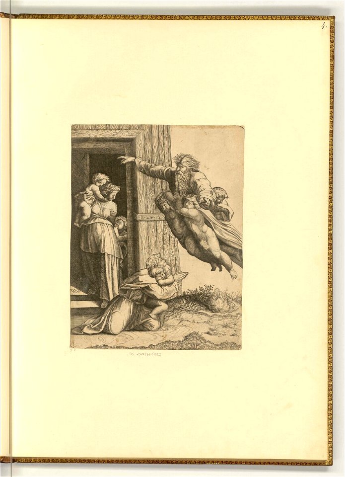 Raimondi - Gott erscheint Noah nach der Flut, ItI204