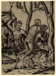 Raimondi - Zwei Satyrn, von denen einer eine Nymphe trägt, DG1971324