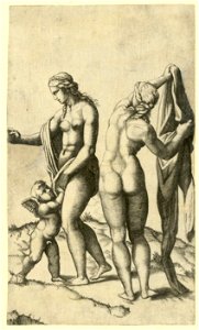 Raimondi - Venus, Eros und Athene, DG201736742