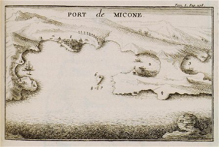 Port de Micone - Tournefort Joseph Pitton De - 1717