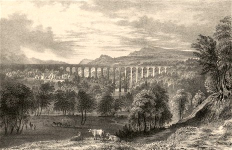Pont Y Cyslte Aqueduct, north Wales