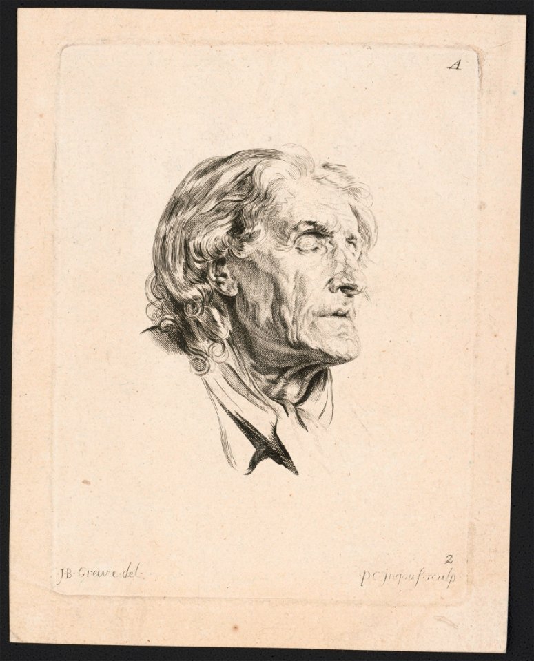 Portrait busts of various people young and old six in all LCCN2004670512