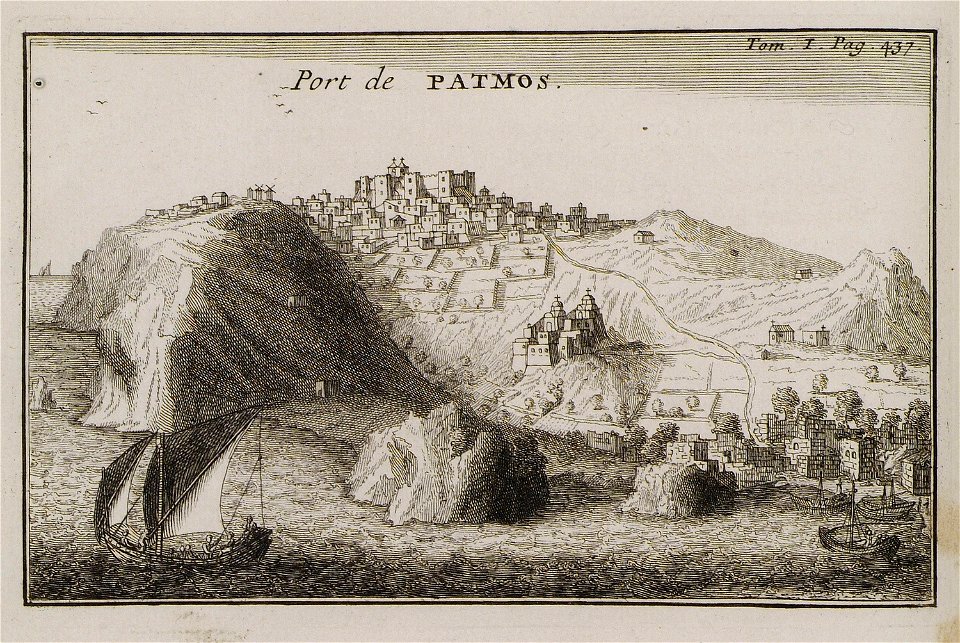 Port de Patmos - Tournefort Joseph Pitton De - 1717