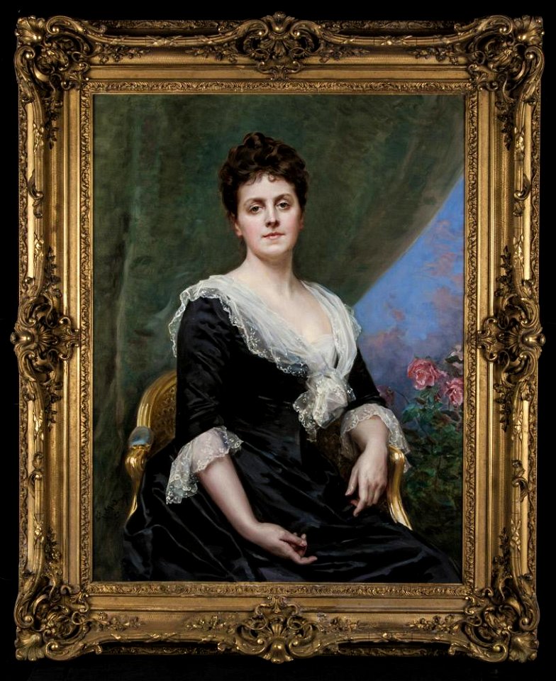 Raimundo de Madrazo y Garreta - Mrs. Virginie Migeon Swift - A3082 - Hispanic Society of America