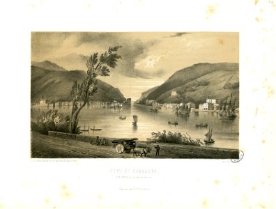 Port de Passages, vue prise de la Grande Route - Fonds Ancely - B315556101 A HENNEBUTTE 1 2 030