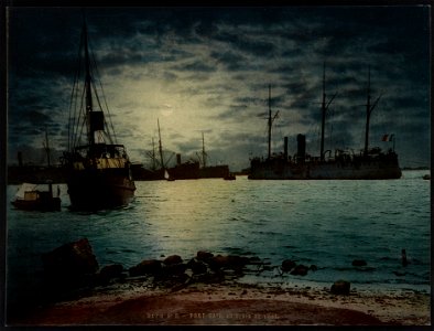 Port Said, au clair de lune LCCN2017656972