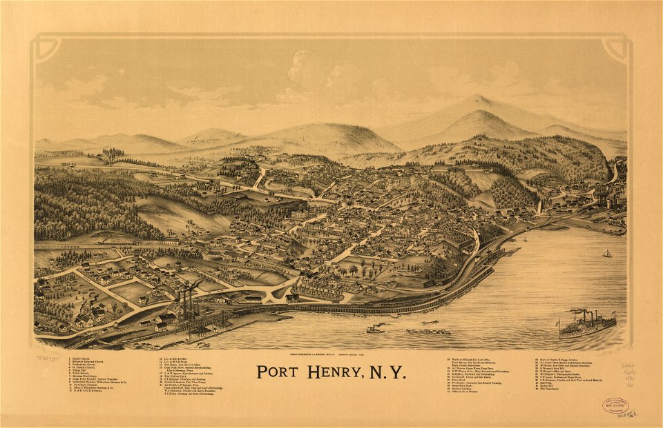 Port Henry, N.Y. LOC 75694837