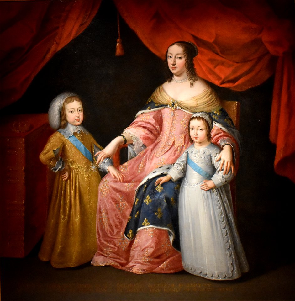Portrait d'Anne d'Autriche 01