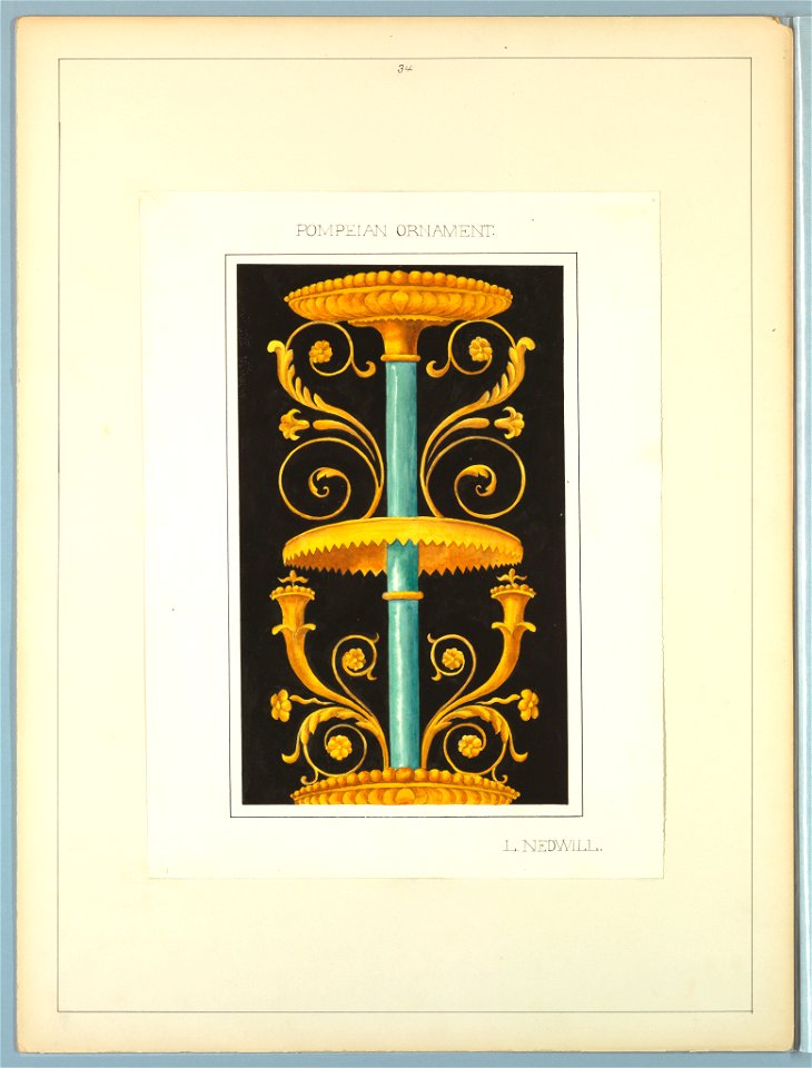 Portfolio, Historic Ornament, ca. 1900 (CH 18649655)