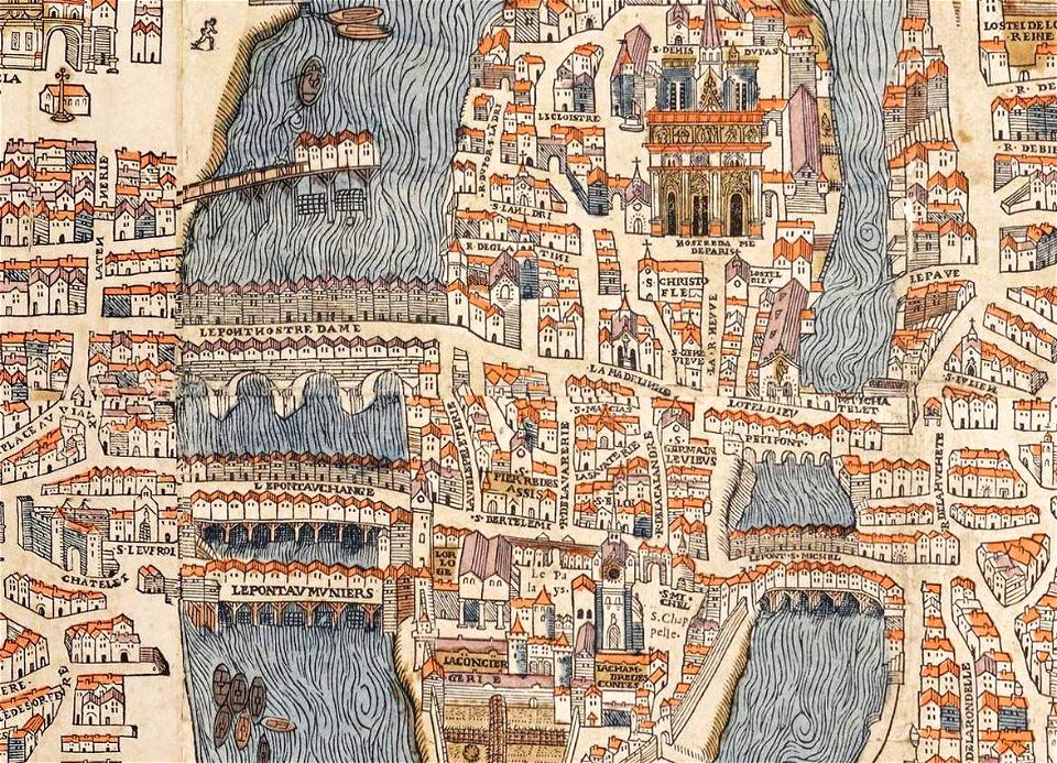 Ponts de l'ile de la Cité (1550)