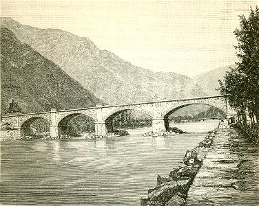Ponte della ferrovia sulla Dora Verrès