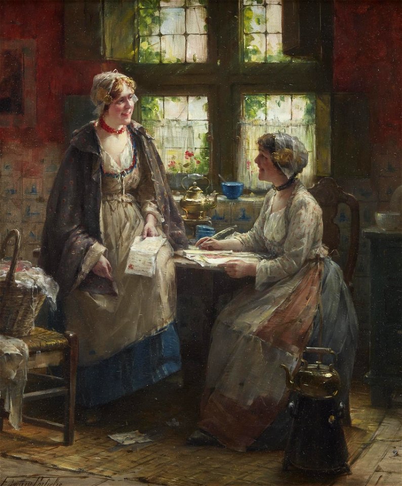 The Letter by Edward Antoon Portielje