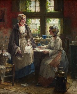 The Letter by Edward Antoon Portielje