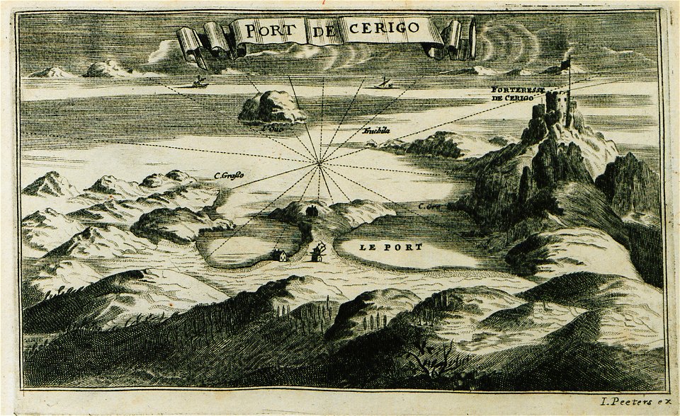 Port de Cerigo - Peeters Jacob - 1690