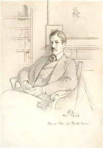 Portait of Thorsten Laurin (Carl Larsson) - Nationalmuseum - 138256