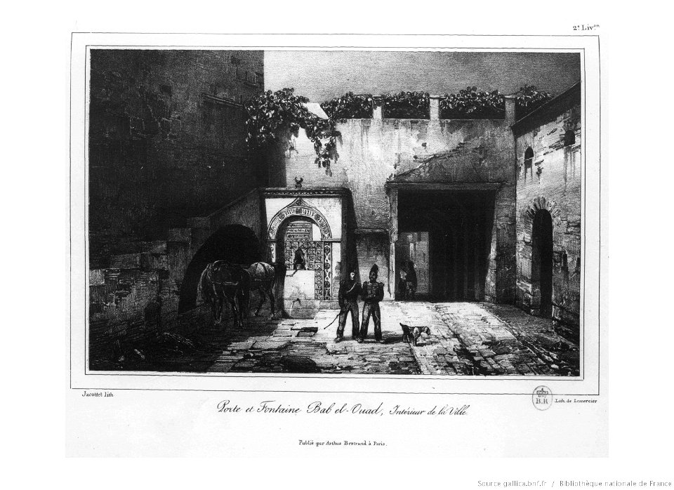 Porte et fontaine Bab-el-oued