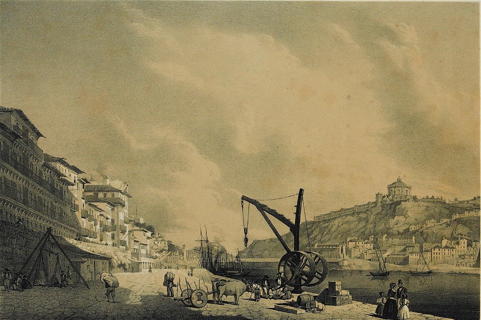 Porto - serra do pilar e ponte pênsil
