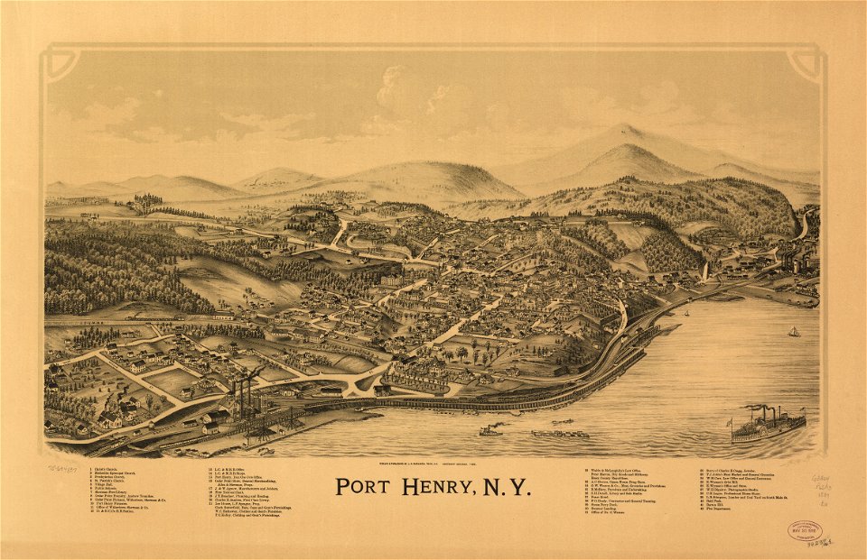 Port Henry, N.Y. LOC 75694837