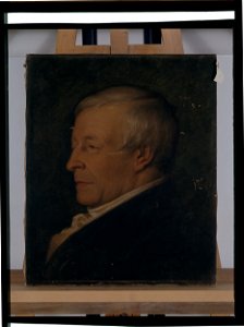 Portrait d'homme âgé - anonyme - musée d'art et d'histoire de Saint-Brieuc