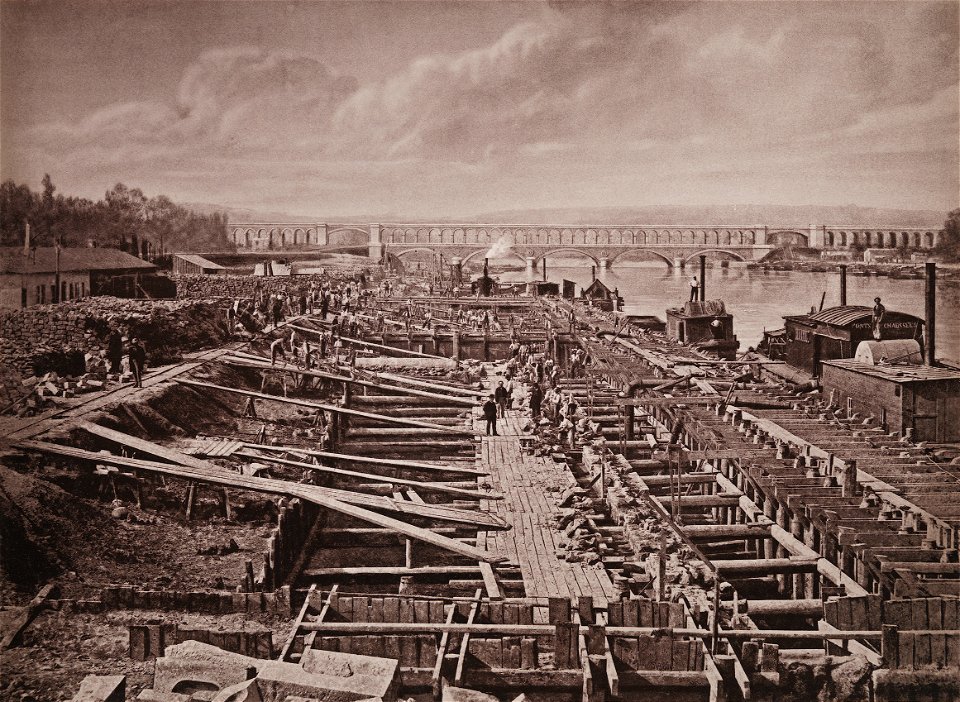 Port de Javel - Les Travaux Publics de la France