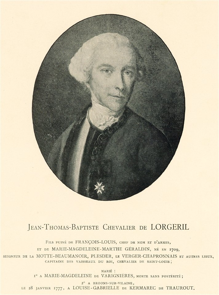 Portrait de Jean de Lorgeril