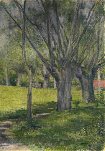 Poplars by Kuroda Seiki (Kuroda Kinenkan)