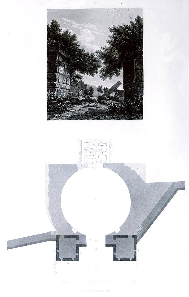 Porte de Messène - Blouet Guillaume-abel - 1831