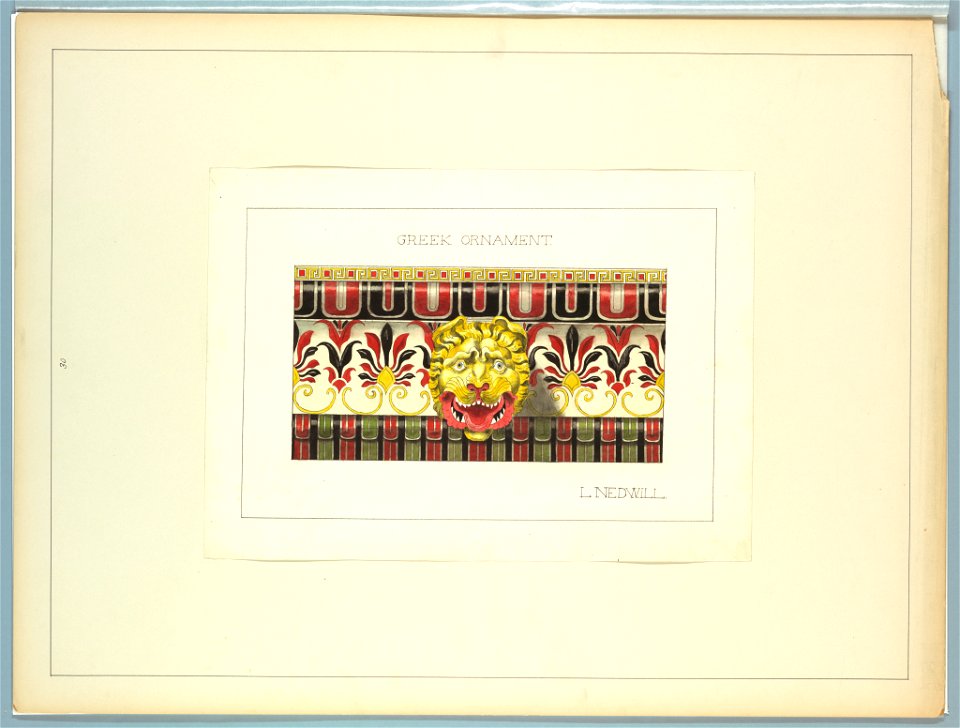 Portfolio, Historic Ornament, ca. 1900 (CH 18649661)
