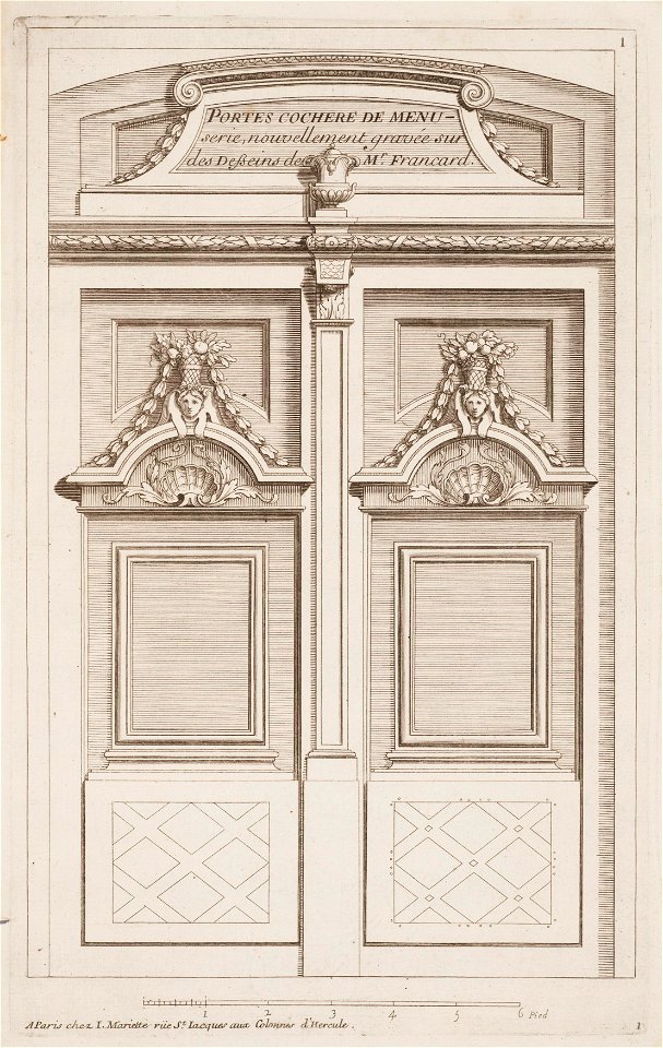 Porte cochere de menu, objectnr A 14262