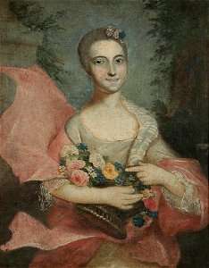 Portrait de Louise Célestine Jeanne de G*** du Vaurouault, épouse de Kermel