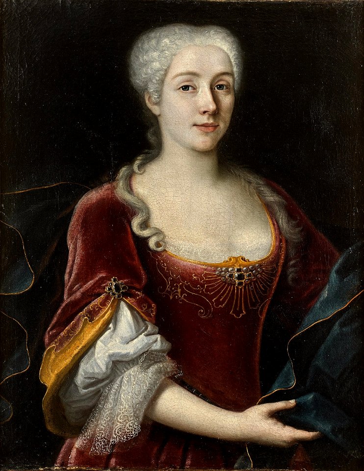 Portrait de Marie-Anne Noordingh de Witt, épouse de Mathieu Benoist