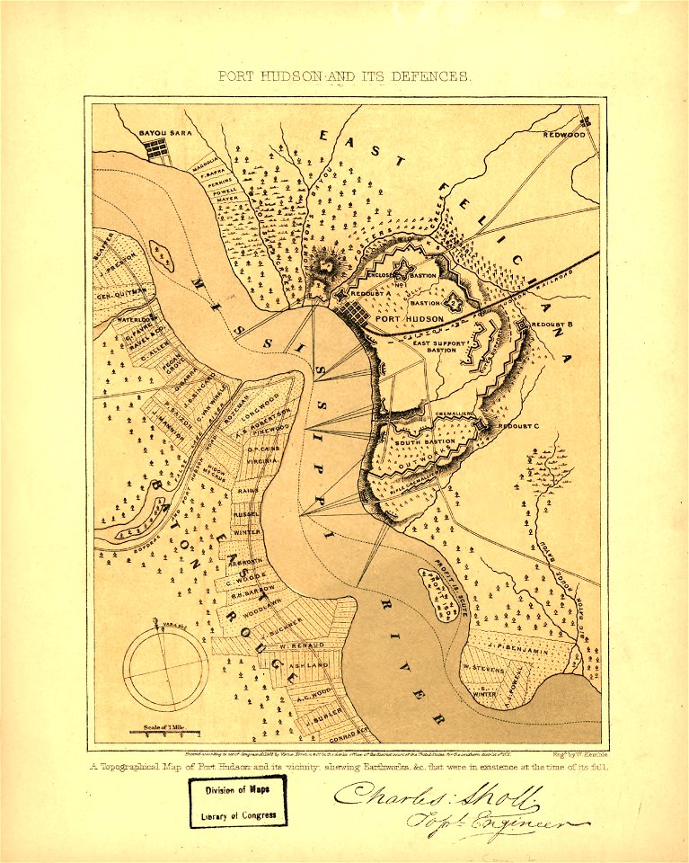 Port Hudson and its defences LOC 99439110