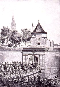 Porte d’Austerlitz vers 1860 (NB)