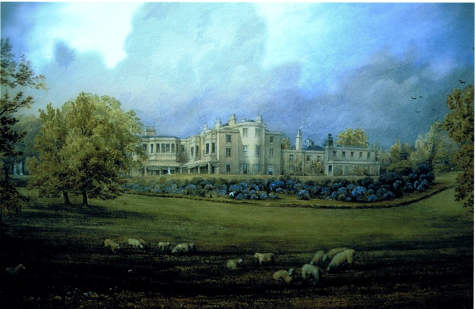 Portnall Park, Surrey (1859, watercolour)
